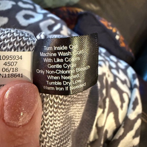 NWOT - Lane Bryant Leopard Print Crewneck Sweater - Picture 4 of 4